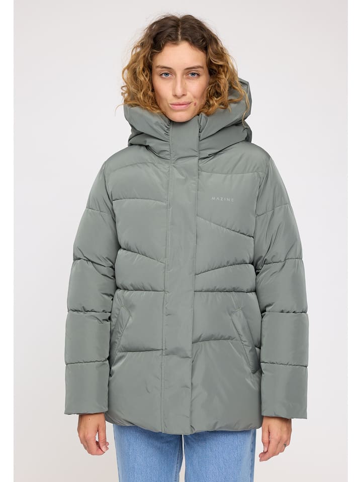 Зимняя куртка зеленого цвета MAZINE
Зимняя куртка зеленого цвета MAZINE
