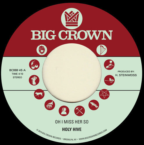 Сингл 7" Holy Hive: Oh I Miss Her So / If I Could See Her Now
Сингл 7" Holy Hive: Oh I Miss Her So / If I Could See Her Now