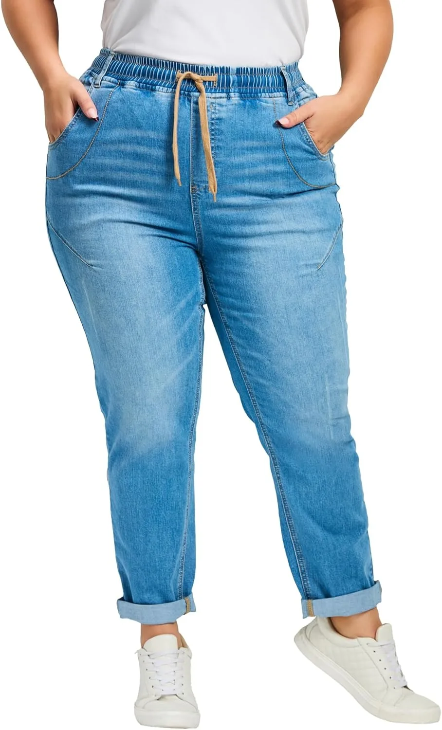 Женские джинсовые джоггеры Avenue Plus Size Taliah
Женские джинсовые джоггеры Avenue Plus Size Taliah