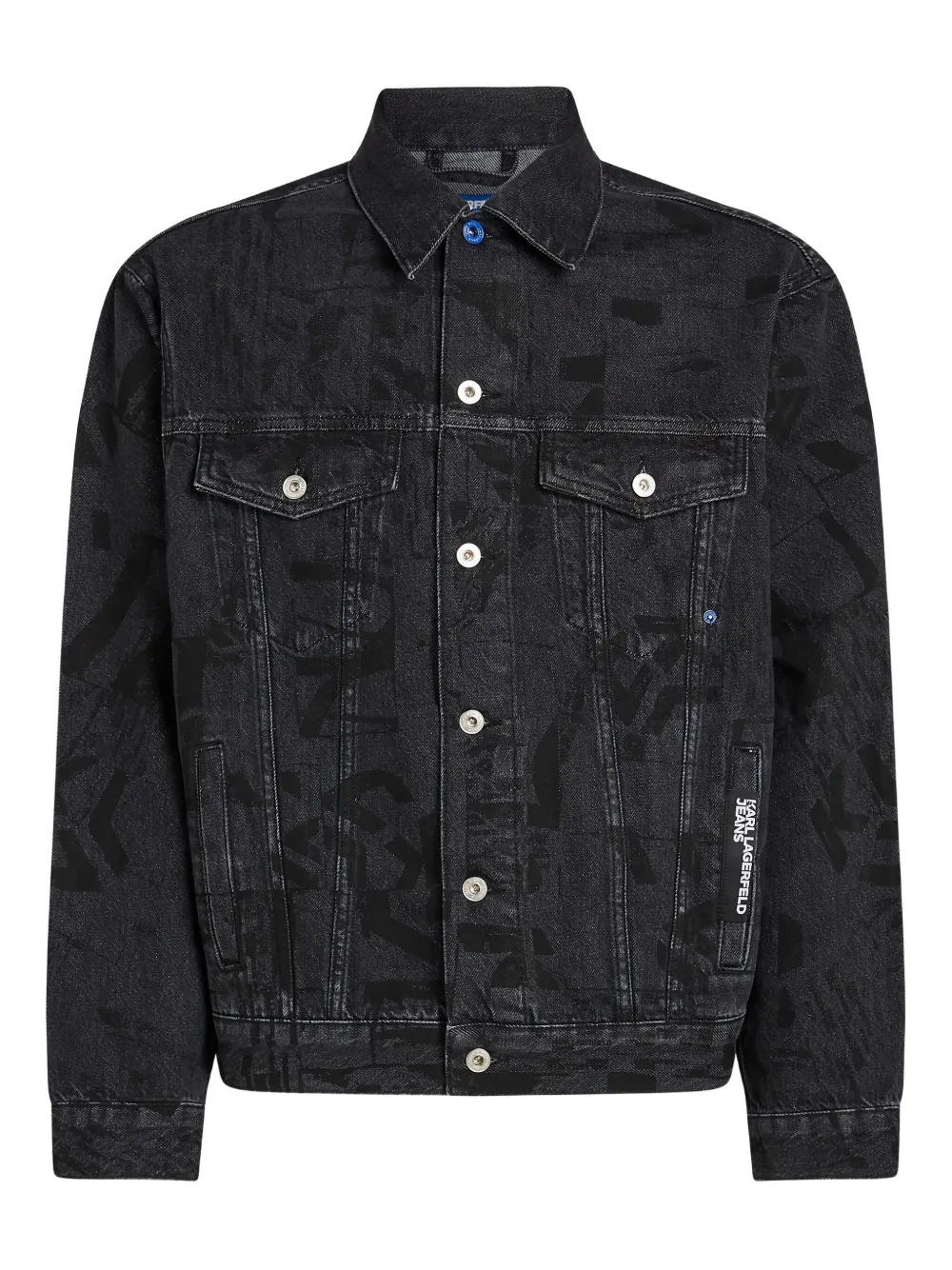 Джинсовая куртка с логотипом Karl Lagerfeld Jeans, черный
Джинсовая куртка с логотипом Karl Lagerfeld Jeans, черный