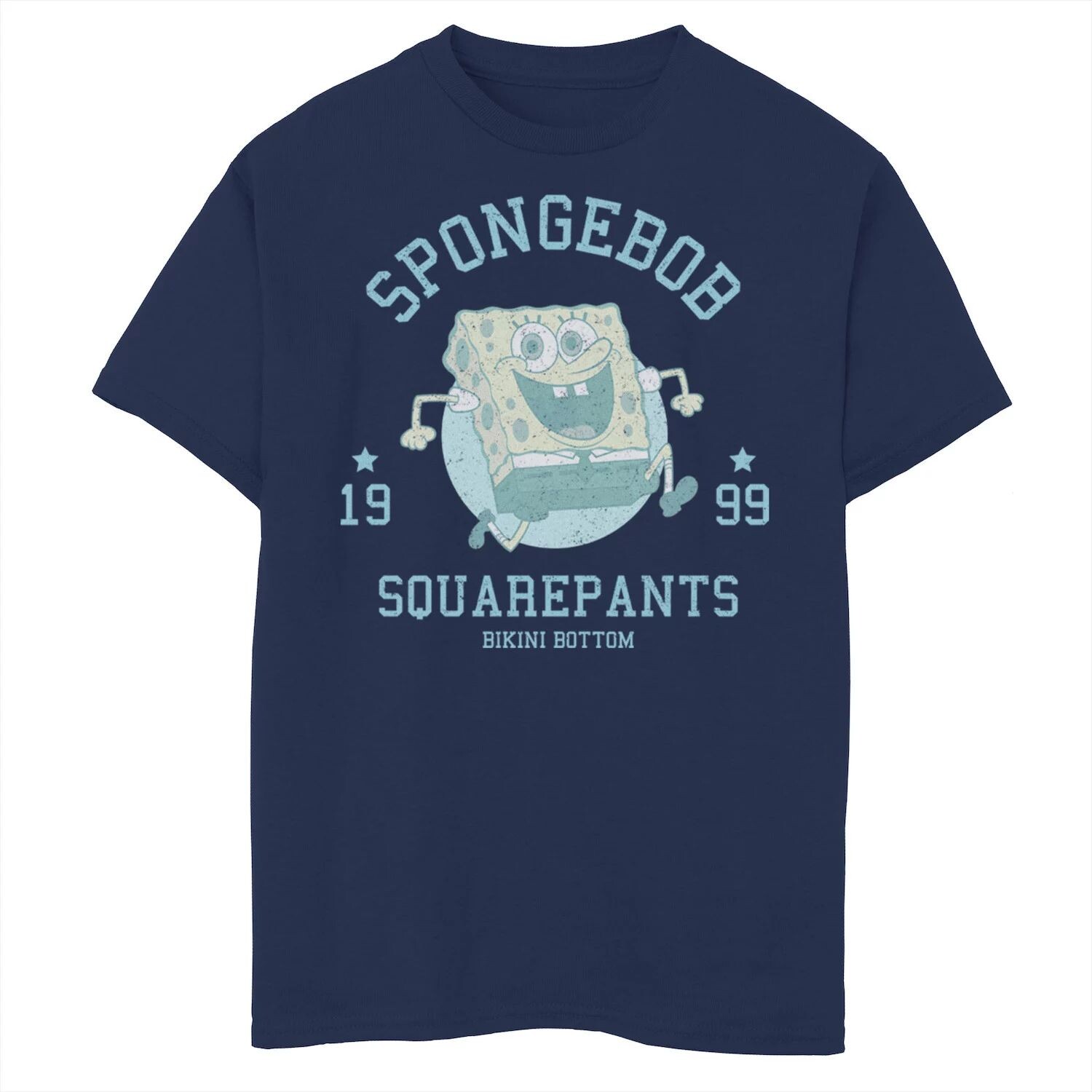 Футболка в стиле ретро с изображением нижней части бикини Nickelodeon SquarePants для мальчиков 8–20 лет Nickelodeon, синий
Футболка в стиле ретро с изображением нижней части бикини Nickelodeon SquarePants для мальчиков 8–20 лет Nickelodeon, синий