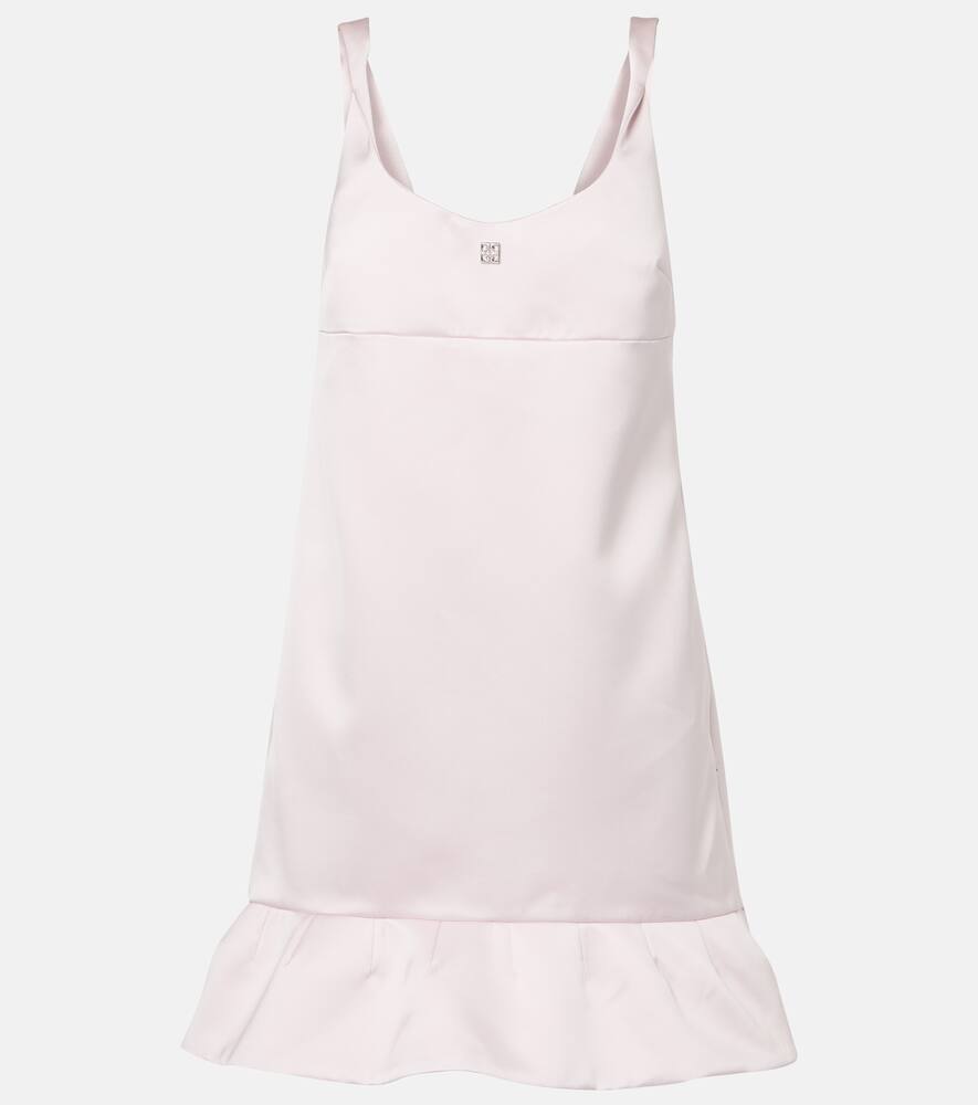 Мини-платье из гофрированного сатина 4G Givenchy, Baby Pink
Мини-платье из гофрированного сатина 4G Givenchy, Baby Pink