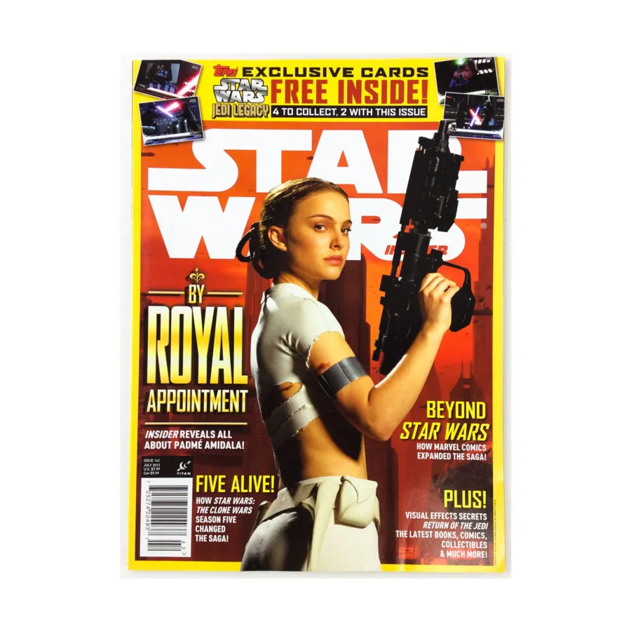 Журнал #142 "By Royal Appointment, Beyond Star Wars, Five Alive", Star Wars Insider #101 - #150 (WOTC)
Журнал #142 "By Royal Appointment, Beyond Star Wars, Five Alive", Star Wars Insider #101 - #150 (WOTC)