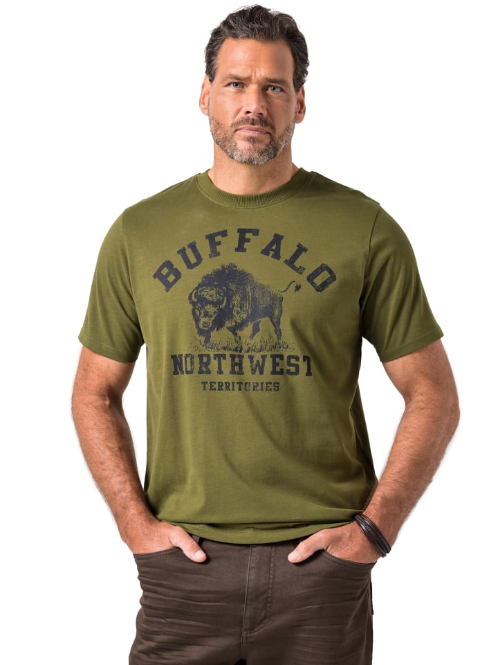 JP1880 Футболка с коротким рукавом темно-хаки
JP1880 Футболка с коротким рукавом темно-хаки