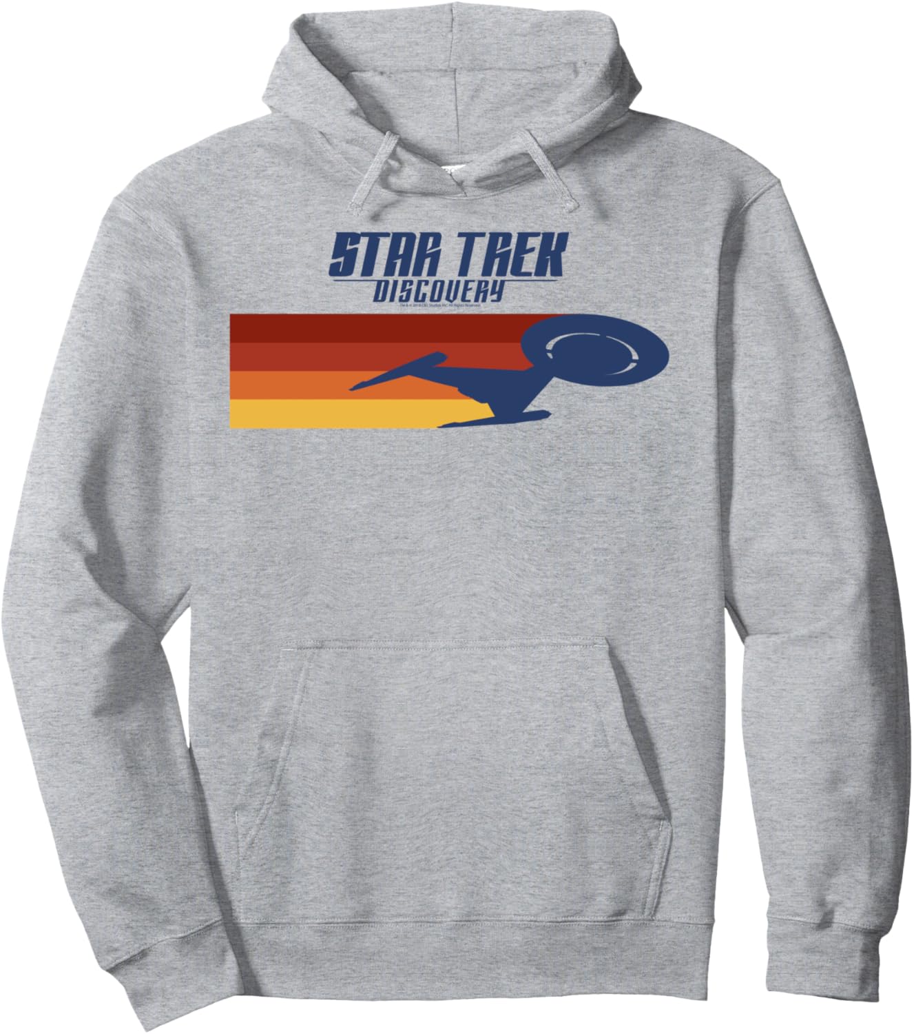 Худи в стиле ретро с полосками в виде корабля из сериала «Звездный путь: Дискавери» Star Trek, серый
Худи в стиле ретро с полосками в виде корабля из сериала «Звездный путь: Дискавери» Star Trek, серый