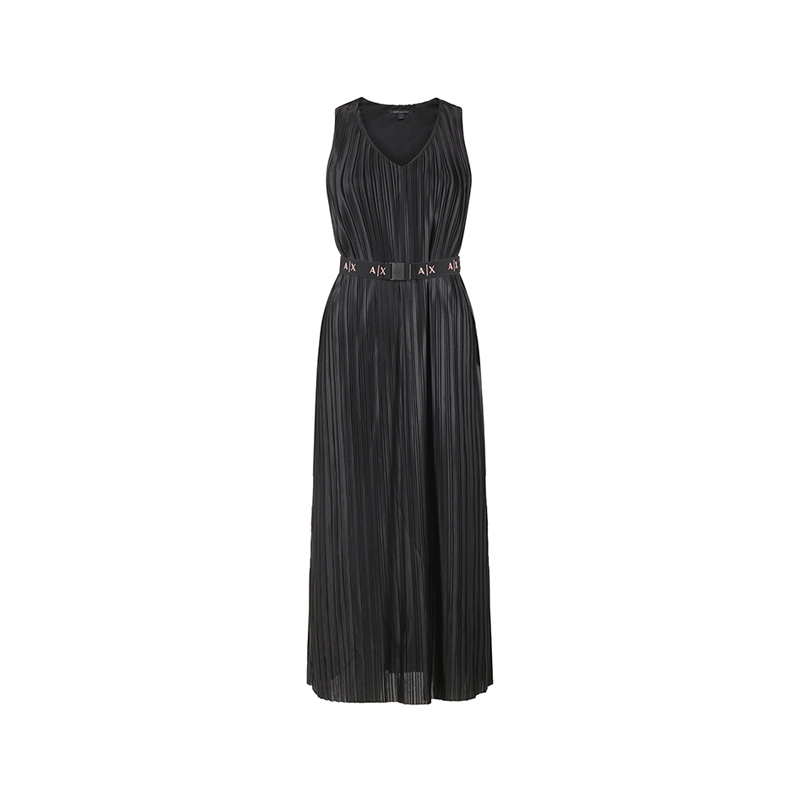 ARMANI EXCHANGE Женское черное платье AE без рукавов
ARMANI EXCHANGE Женское черное платье AE без рукавов