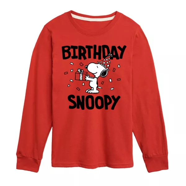 Футболка с длинным рукавом для мальчиков 8-20 лет с принтом "Арахис" и Снупи на день рождения Licensed Character, красный
Футболка с длинным рукавом для мальчиков 8-20 лет с принтом "Арахис" и Снупи на день рождения Licensed Character, красный