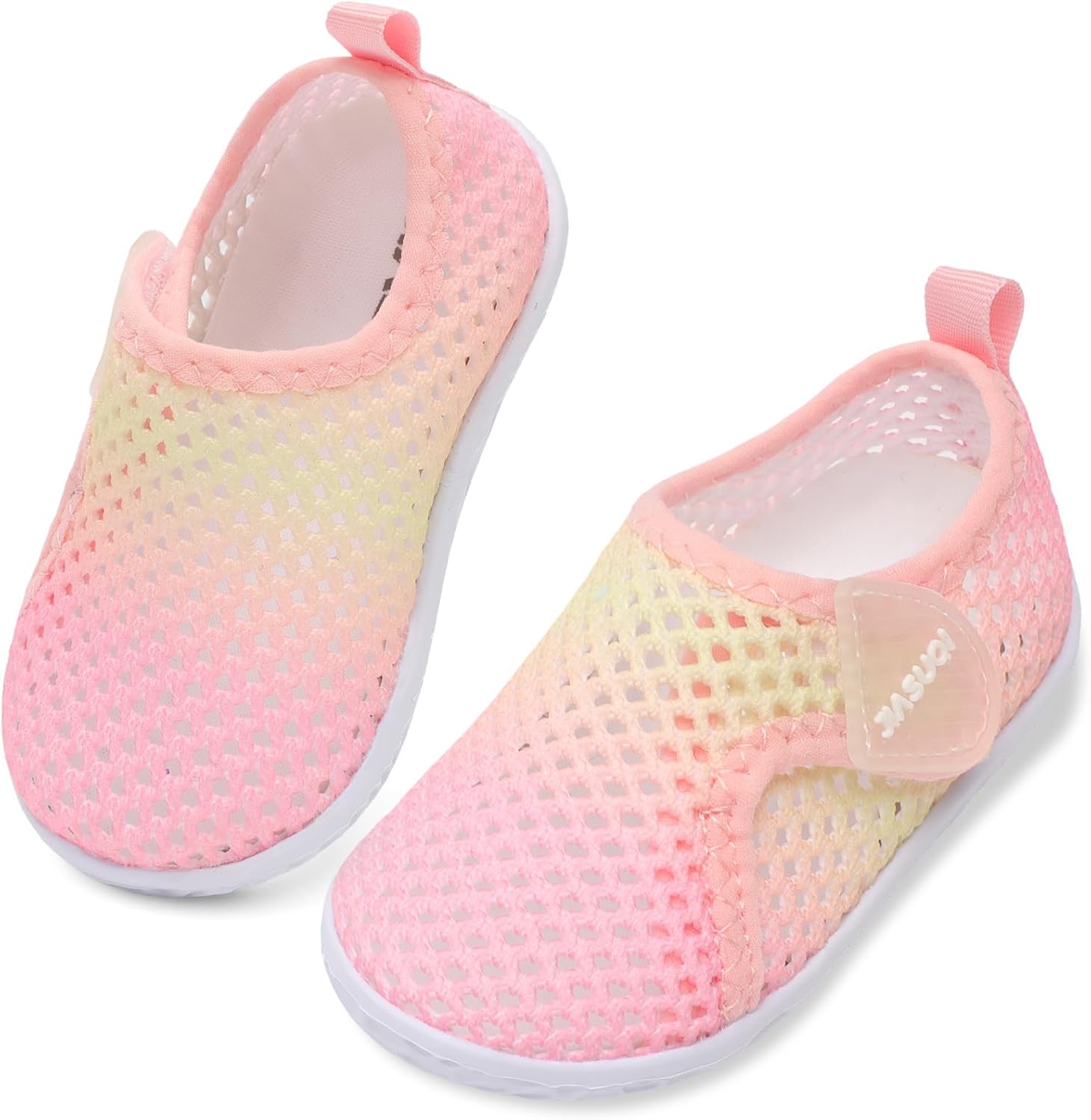 Детские обувь для плавания JIASUQI для мальчиков и девочек, для бассейна, пляжа, прогулок, спортивные сандалии и кроссовки, желтый/розовый
Детские обувь для плавания JIASUQI для мальчиков и девочек, для бассейна, пляжа, прогулок, спортивные сандалии и кроссовки, желтый/розовый