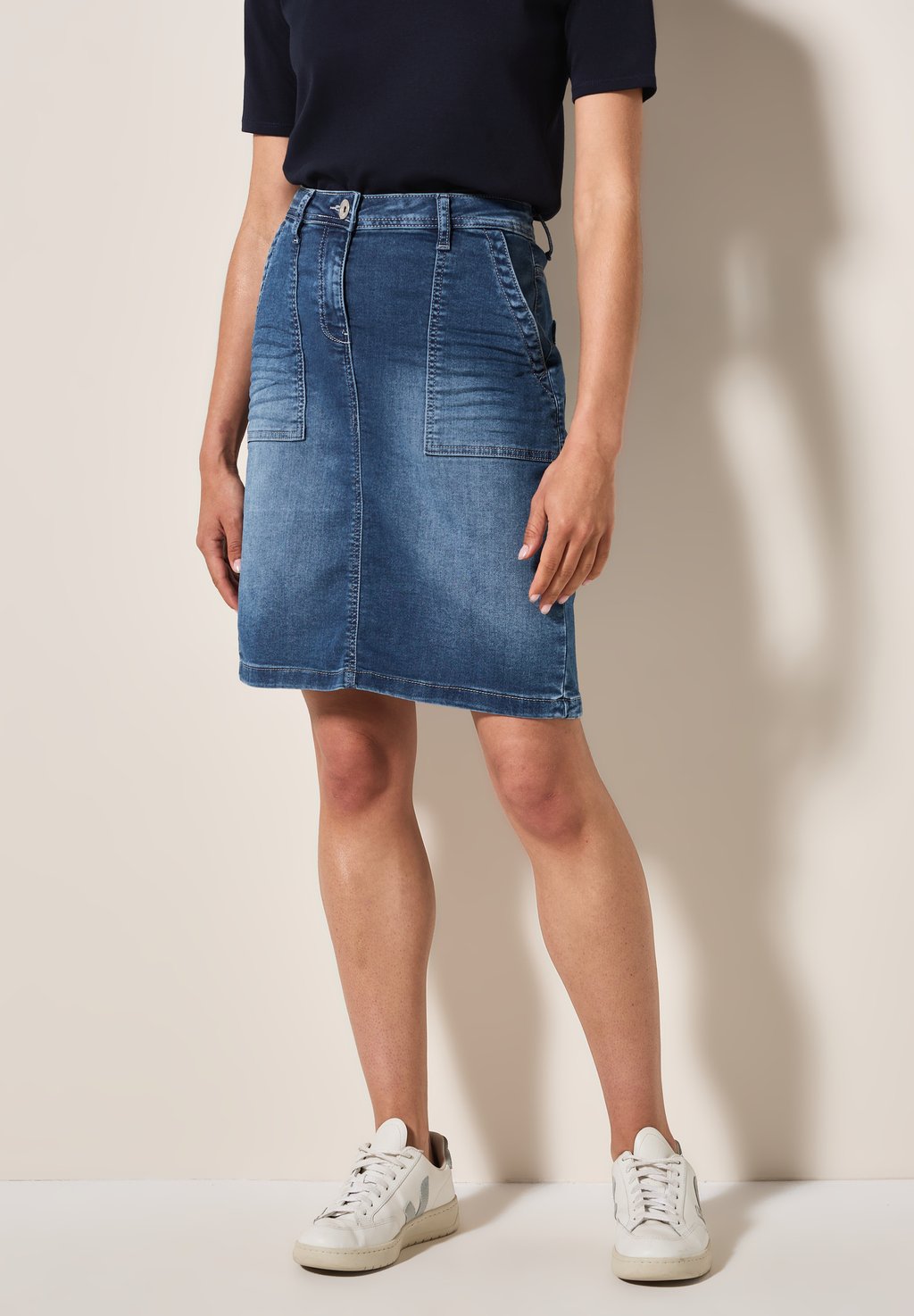 Джинсовая юбка Cecil, синий
Джинсовая юбка Cecil, синий