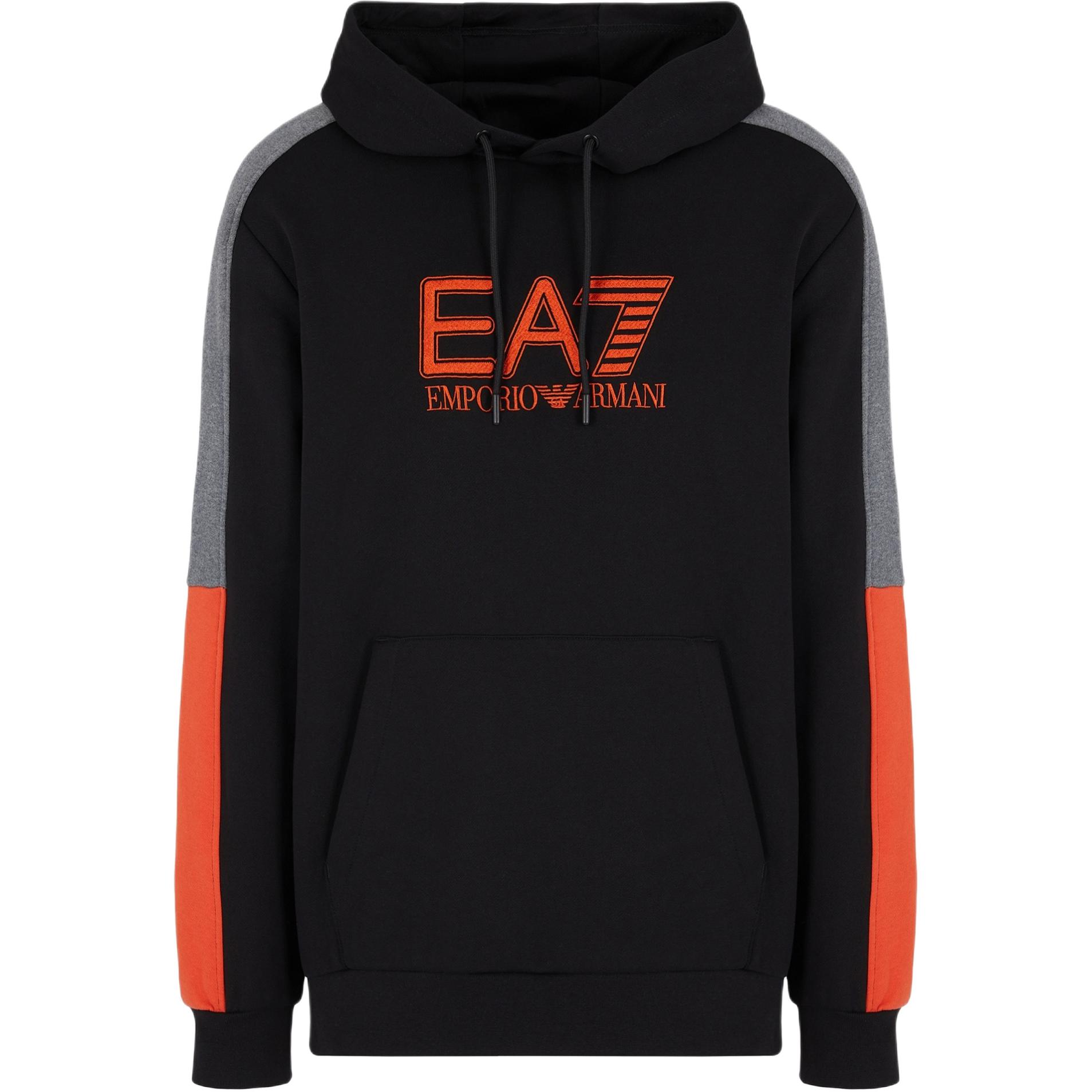Толстовка с логотипом и шнурком EMPORIO ARMANI, черная
Толстовка с логотипом и шнурком EMPORIO ARMANI, черная