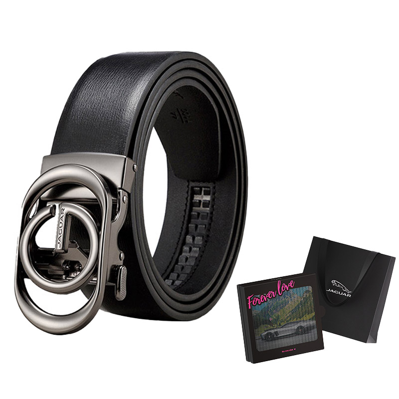 JAGUAR Натуральный кожаный ремень с автоматической пряжкой, Black-Forever Love Scanimation Box
JAGUAR Натуральный кожаный ремень с автоматической пряжкой, Black-Forever Love Scanimation Box