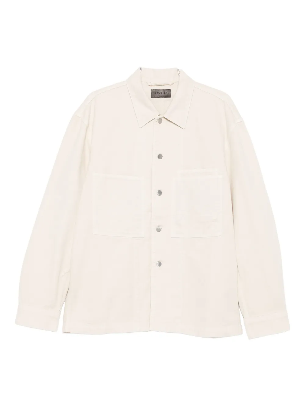 Рубашка с накладным карманом на пуговицах LEMAIRE, нейтральный
Рубашка с накладным карманом на пуговицах LEMAIRE, нейтральный
