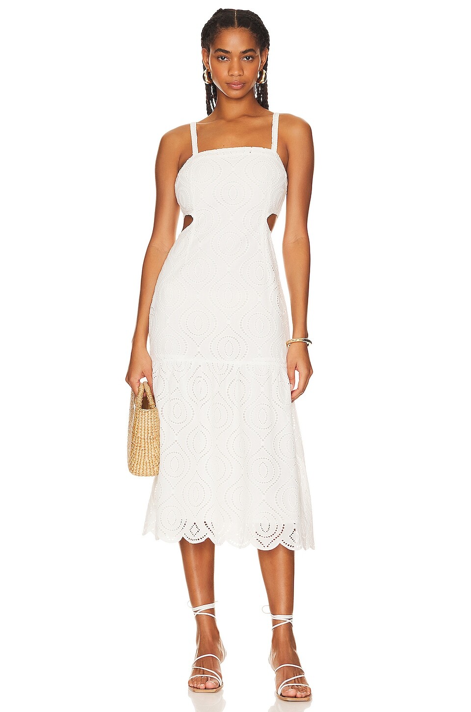 Платье миди MINKPINK Viola Broidery, цвет Multi
Платье миди MINKPINK Viola Broidery, цвет Multi