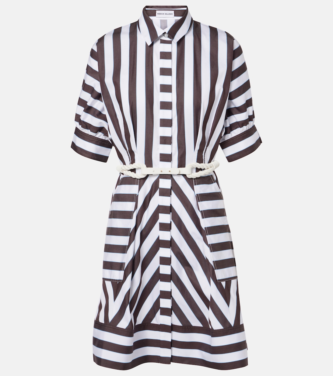 Мини-платье из хлопка в полоску Pippa Rebecca Vallance, Stripe
Мини-платье из хлопка в полоску Pippa Rebecca Vallance, Stripe