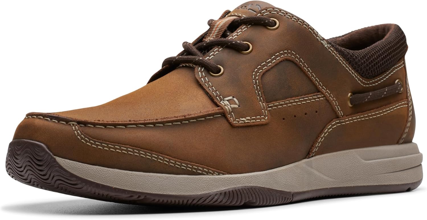 Мужские лоферы Clarks Sailview с шнуровкой, Beeswax Leather
Мужские лоферы Clarks Sailview с шнуровкой, Beeswax Leather