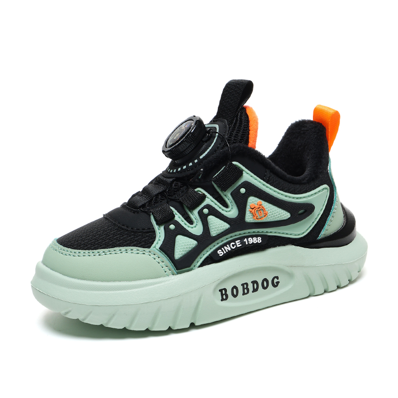 Нескользящие, устойчивые к истиранию, водонепроницаемые, термические, низкие, детские, повседневные кроссовки BOBDOG, зеленый
Нескользящие, устойчивые к истиранию, водонепроницаемые, термические, низкие, детские, повседневные кроссовки BOBDOG, зеленый