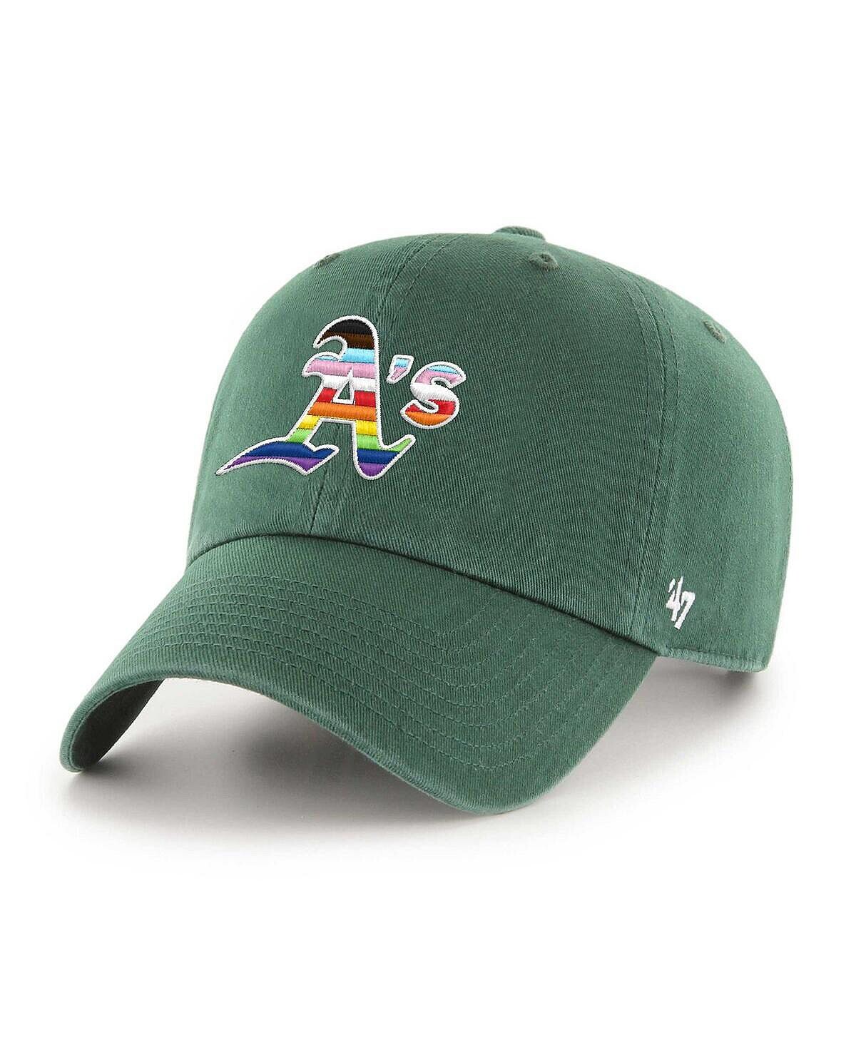 Мужская зеленая регулируемая шапка Oakland Athletics Team Pride Clean Up '47 Brand
Мужская зеленая регулируемая шапка Oakland Athletics Team Pride Clean Up '47 Brand