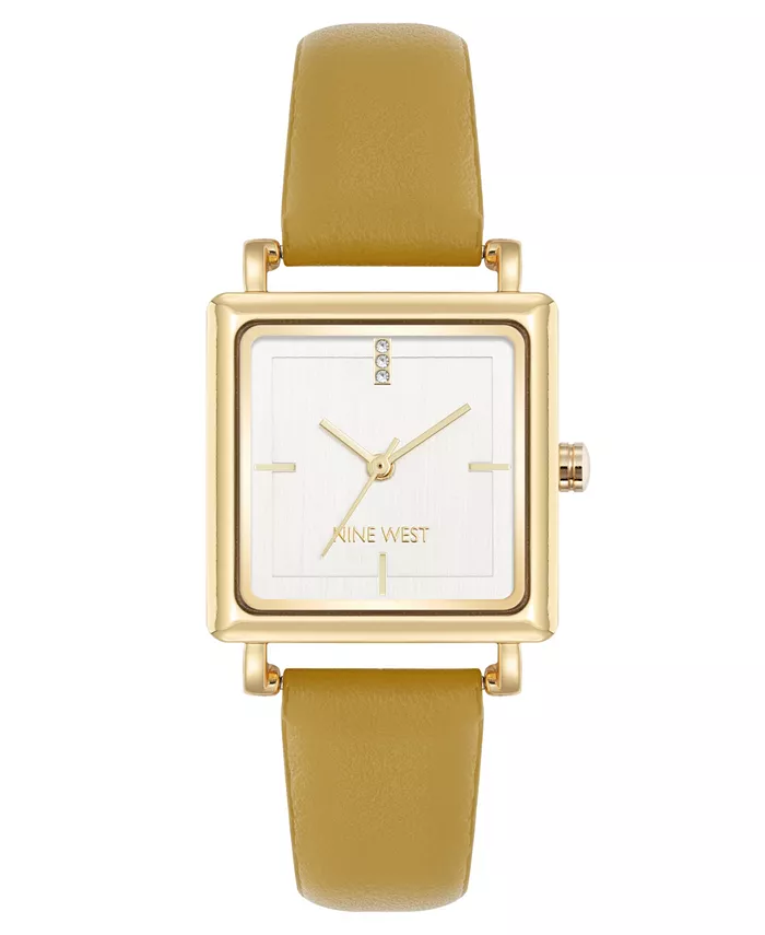 Женские часы Quartz Yellow из кожи и позолоченного металла, 29 мм Nine West
Женские часы Quartz Yellow из кожи и позолоченного металла, 29 мм Nine West