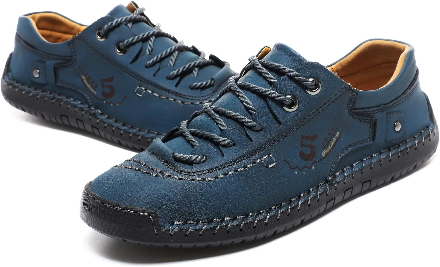 Мужские повседневные летние туфли с дышащей текстурой, кроссовки, лоферы, прогулочные туфли ручной работы, кожаные туфли на шнуровке, классические туфли для вождения, бизнес-туфли для работы в офисе FiveStoresCity, синий
Мужские повседневные летние туфли с дышащей текстурой, кроссовки, лоферы, прогулочные туфли ручной работы, кожаные туфли на шнуровке, классические туфли для вождения, бизнес-туфли для работы в офисе FiveStoresCity, синий