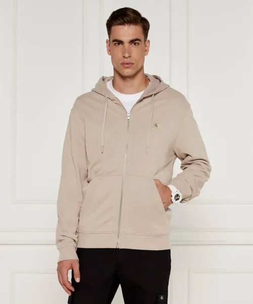 Толстовка Regular fit Calvin Klein Jeans, бежевый 
Толстовка Regular fit Calvin Klein Jeans, бежевый