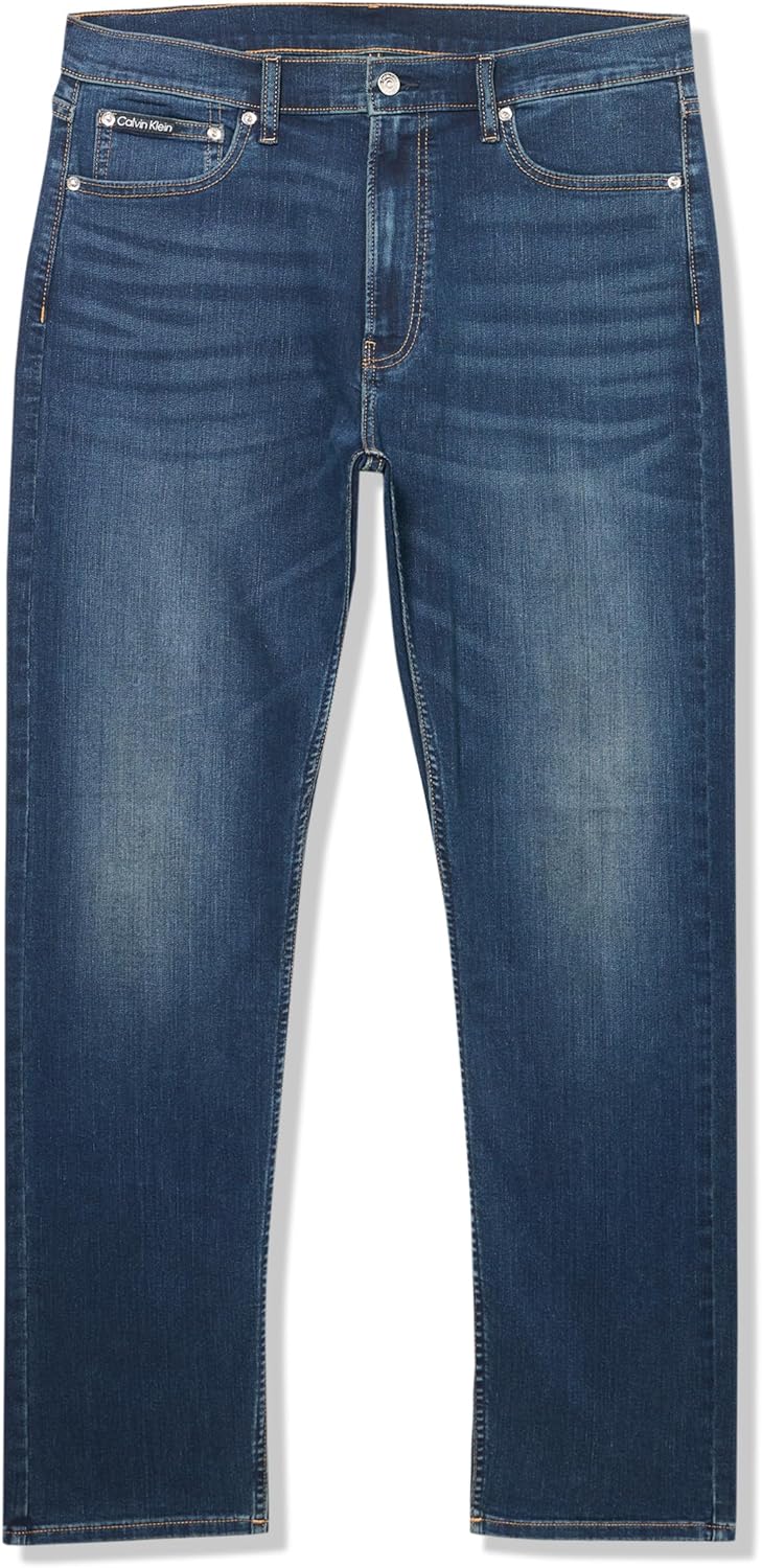 Мужские прямые джинсы Calvin Klein High Stretch, Avedon Dark 2
Мужские прямые джинсы Calvin Klein High Stretch, Avedon Dark 2