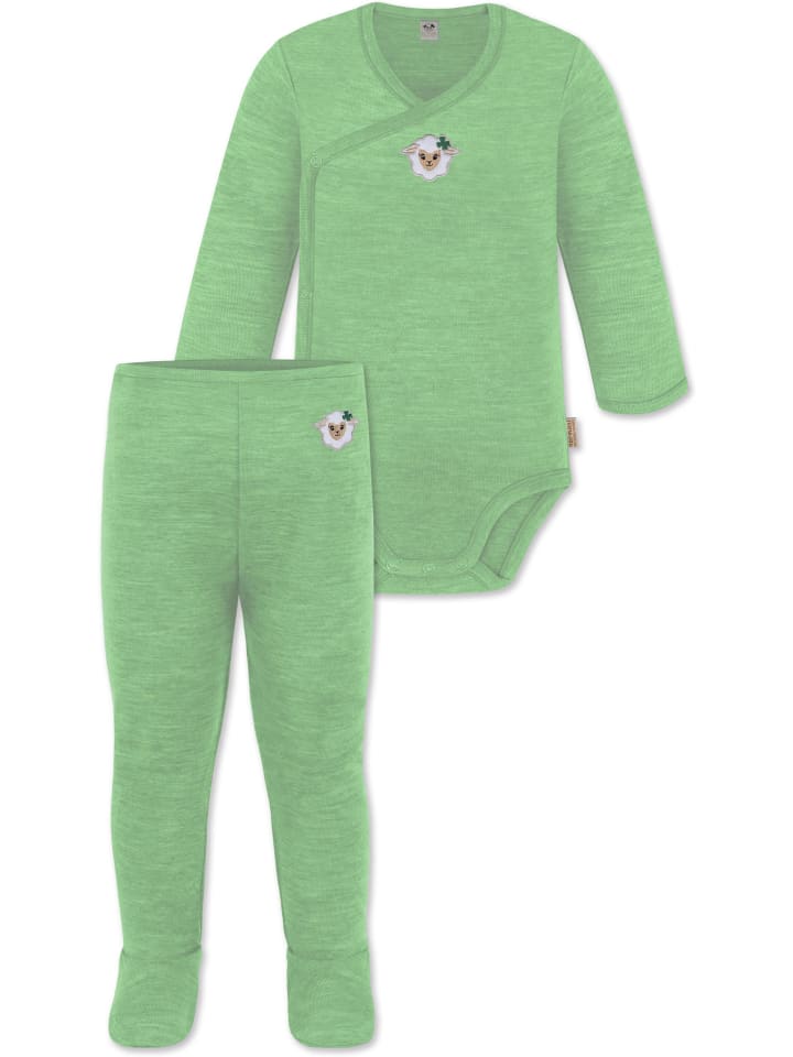 Normani Outdoor Sports Детский боди с длинными рукавами из мериносовой шерсти и штанишки из мериносовой шерсти зеленого цвета
Normani Outdoor Sports Детский боди с длинными рукавами из мериносовой шерсти и штанишки из мериносовой шерсти зеленого цвета