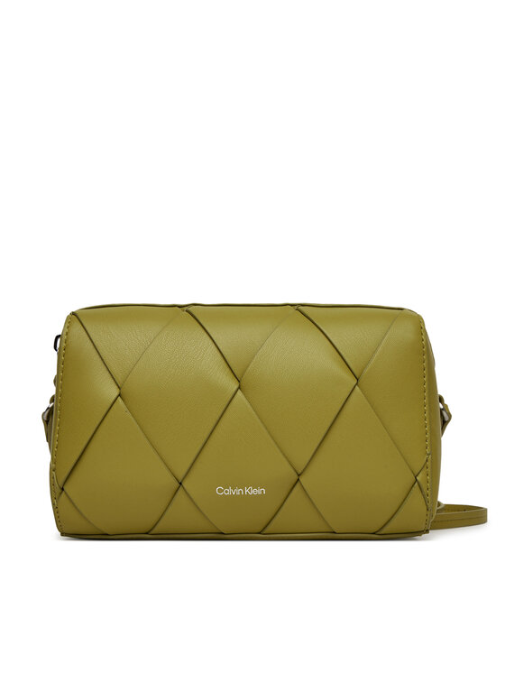 Сумочка Ck Woven Camera Bag K60K613002 Calvin Klein, желтый 
Сумочка Ck Woven Camera Bag K60K613002 Calvin Klein, желтый