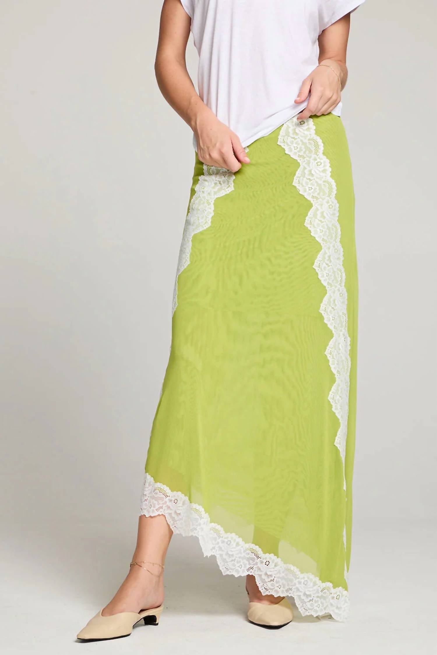 Бирюзовая миди-юбка Chaser
Бирюзовая миди-юбка Chaser