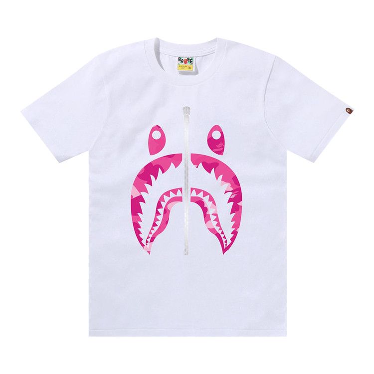 Футболка BAPE Color Camo Shark Tee 'White/Pink'
Футболка BAPE Color Camo Shark Tee 'White/Pink'