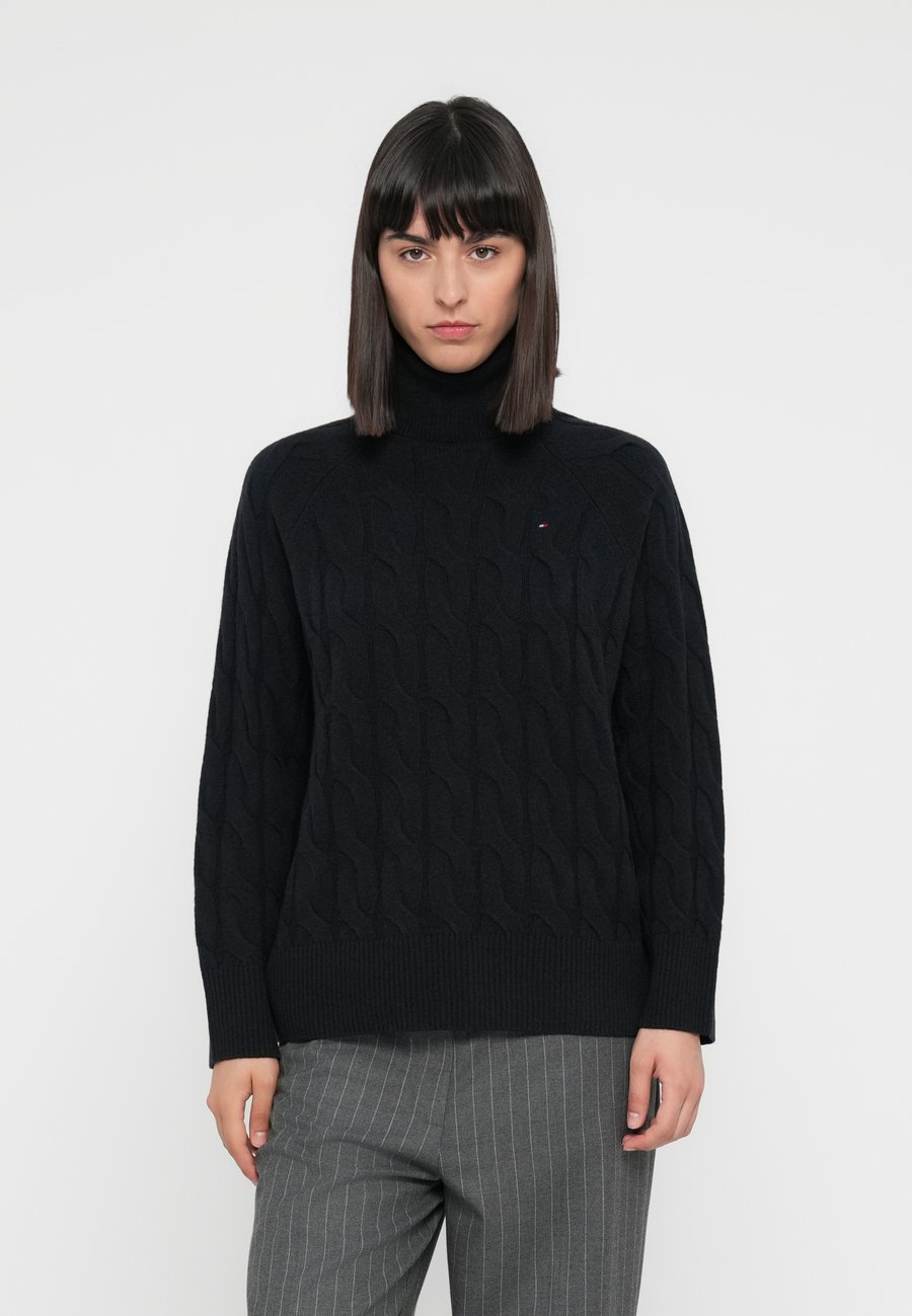 Джемпер Tommy Hilfiger SOFT CABLE ROLL, Black
Джемпер Tommy Hilfiger SOFT CABLE ROLL, Black
