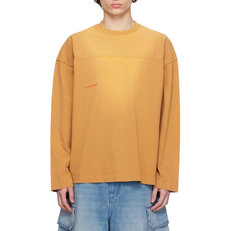 Лонгслив с эффектом гармент дай JW Anderson, оранжевый
Лонгслив с эффектом гармент дай JW Anderson, оранжевый