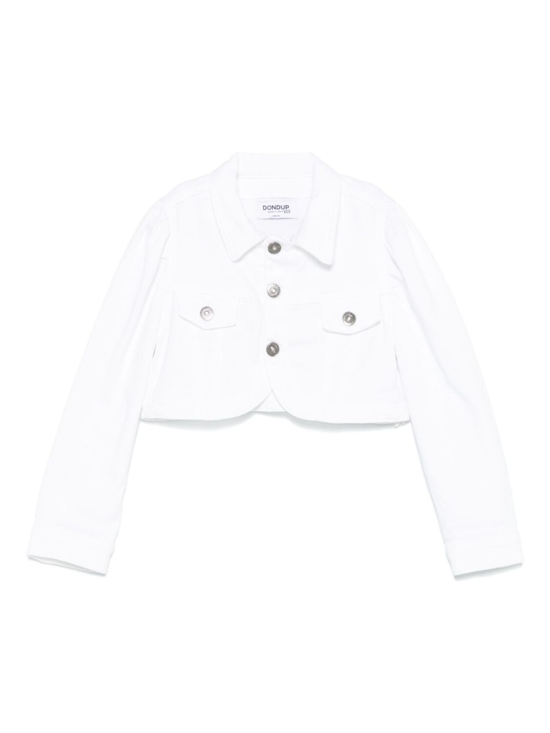 DONDUP KIDS укороченная джинсовая куртка, белый
DONDUP KIDS укороченная джинсовая куртка, белый