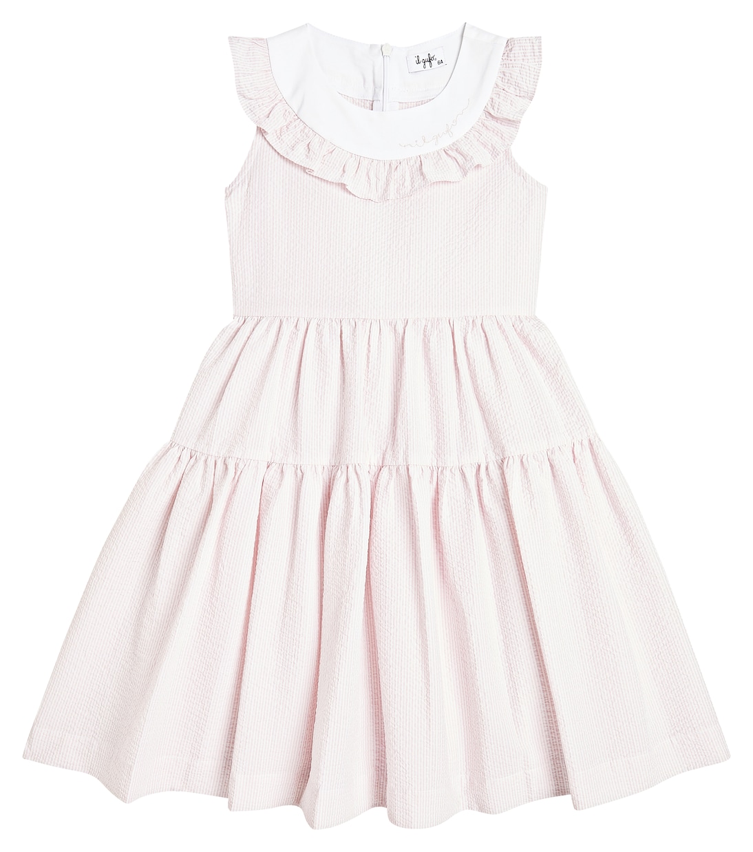 Хлопковое платье Il Gufo, розовый
Хлопковое платье Il Gufo, розовый