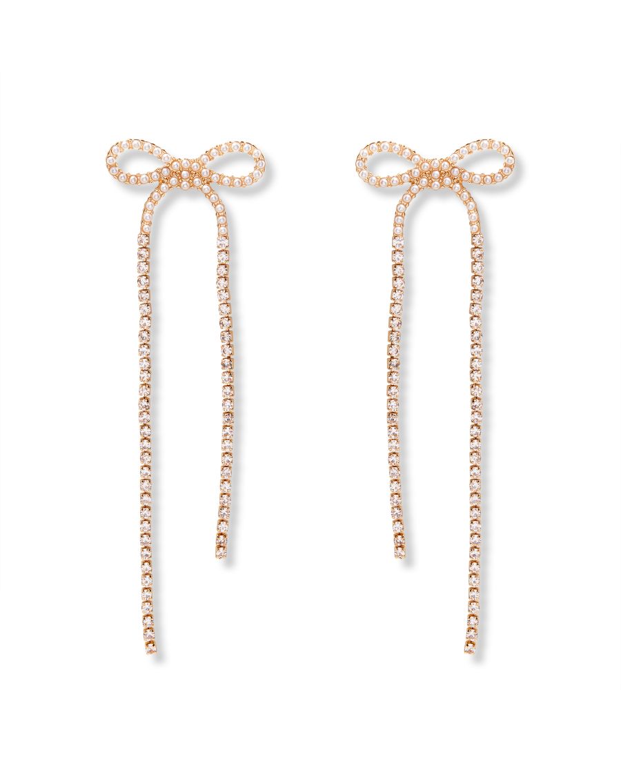 Серьги-бантики Adeline с золотым покрытием brook & york, Gold
Серьги-бантики Adeline с золотым покрытием brook & york, Gold