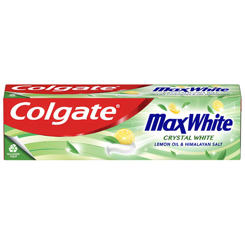 Зубная паста Colgate Max White Crystal Fresh соль и лимон 75 мл
Зубная паста Colgate Max White Crystal Fresh соль и лимон 75 мл