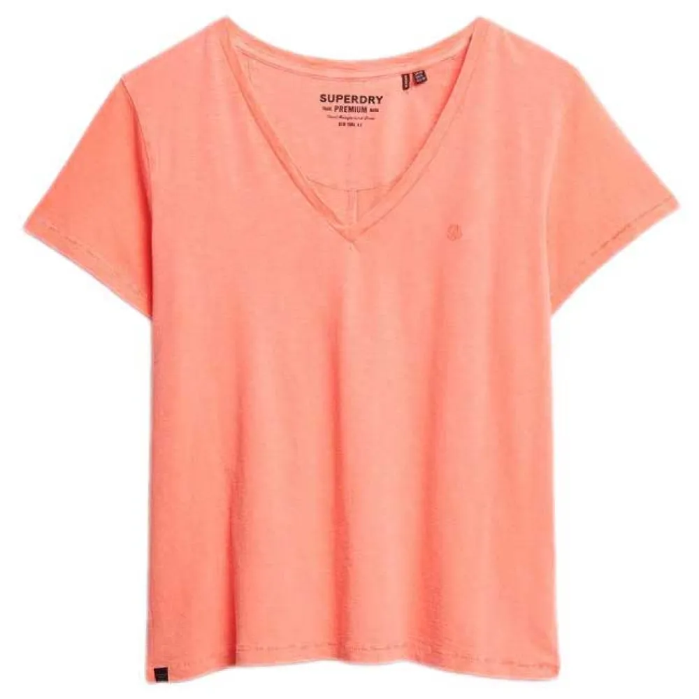 Футболка с коротким рукавом Superdry Studios Slub Emb Vee, оранжевый
Футболка с коротким рукавом Superdry Studios Slub Emb Vee, оранжевый