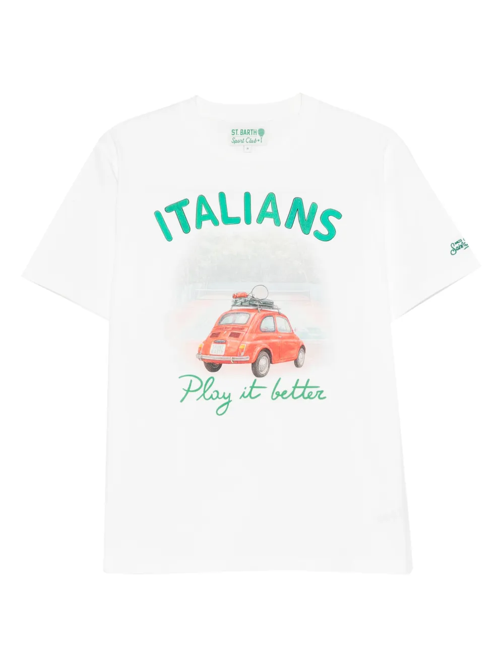 Футболка с графичным принтом Mc2 Saint Barth, белый
Футболка с графичным принтом Mc2 Saint Barth, белый