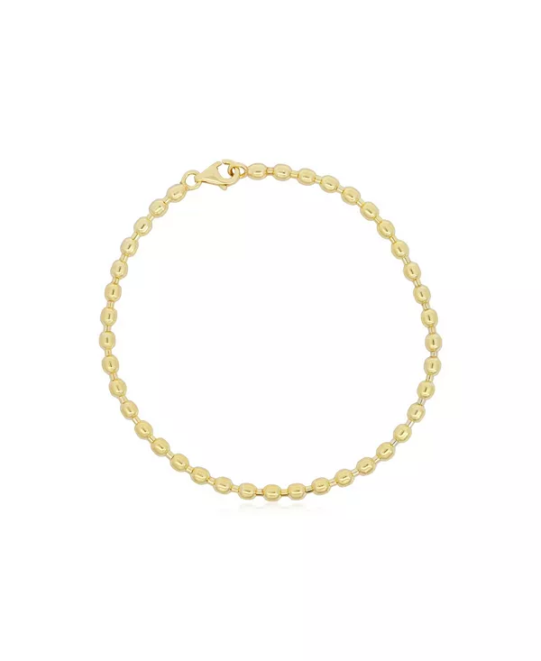 Браслет-Цепочка из бисера-самородка, 14-каратное золото The Lovery, gold
Браслет-Цепочка из бисера-самородка, 14-каратное золото The Lovery, gold