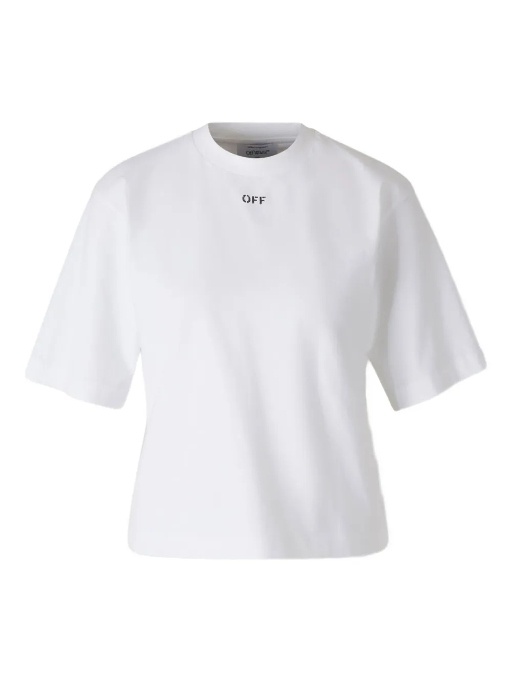 Футболка с логотипом Off-White, белый
Футболка с логотипом Off-White, белый