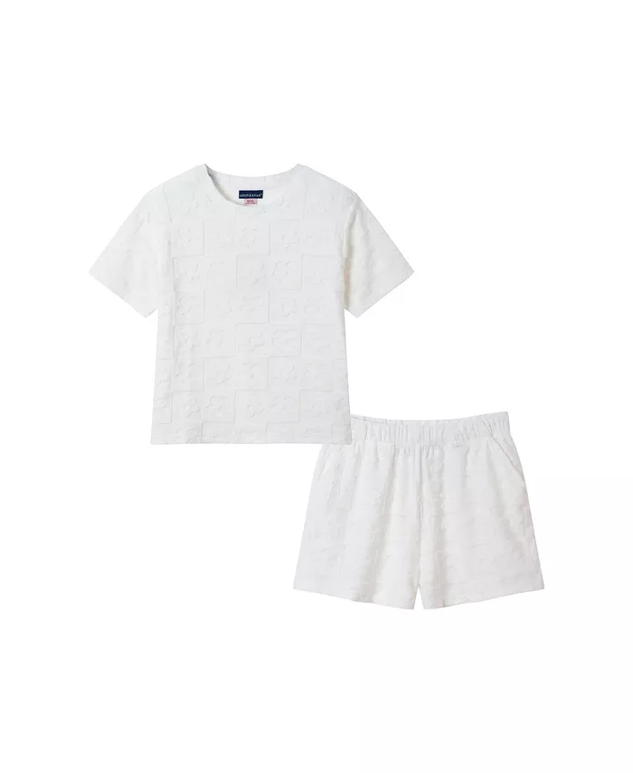 Комплект из махровых шорт для девочек Toddler/Child Andy & Evan, белый
Комплект из махровых шорт для девочек Toddler/Child Andy & Evan, белый