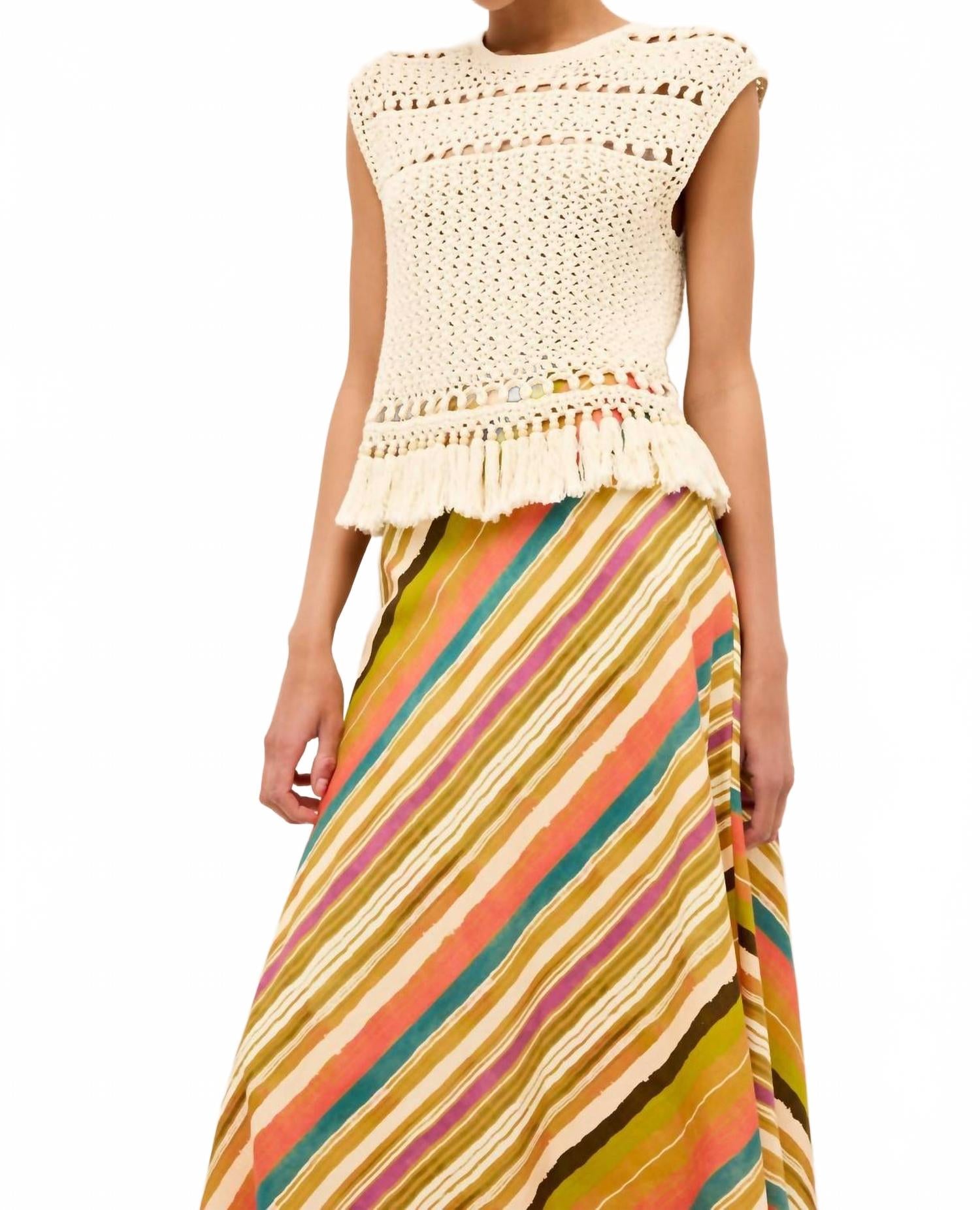 Хафли Полосатая юбка в желтом Marie Oliver
Хафли Полосатая юбка в желтом Marie Oliver