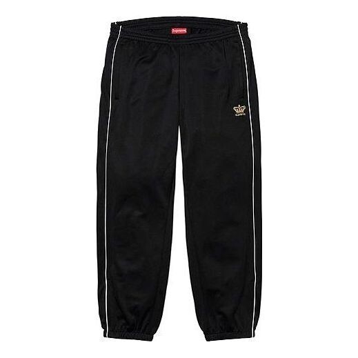 Брюки fw19 week 1 crown track pants 'black' Supreme, черный
Брюки fw19 week 1 crown track pants 'black' Supreme, черный