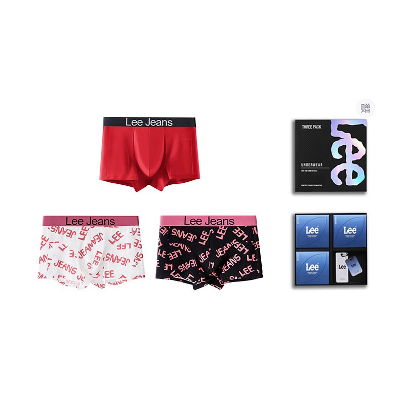Подарочный набор мужских трусов Lee, белый
Подарочный набор мужских трусов Lee, белый
