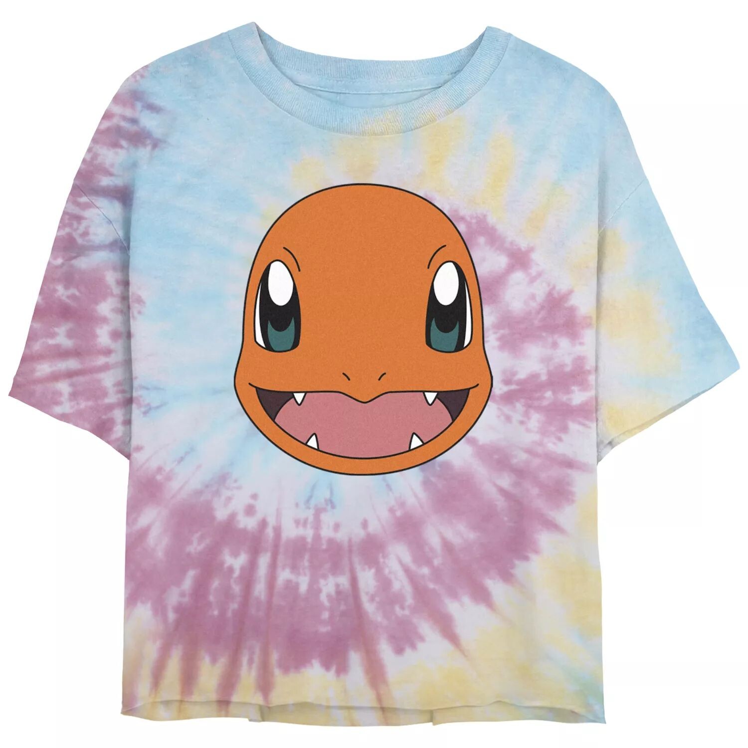 Футболка с изображением большого лица Pokémon Charmander для юниоров Licensed Character
Футболка с изображением большого лица Pokémon Charmander для юниоров Licensed Character