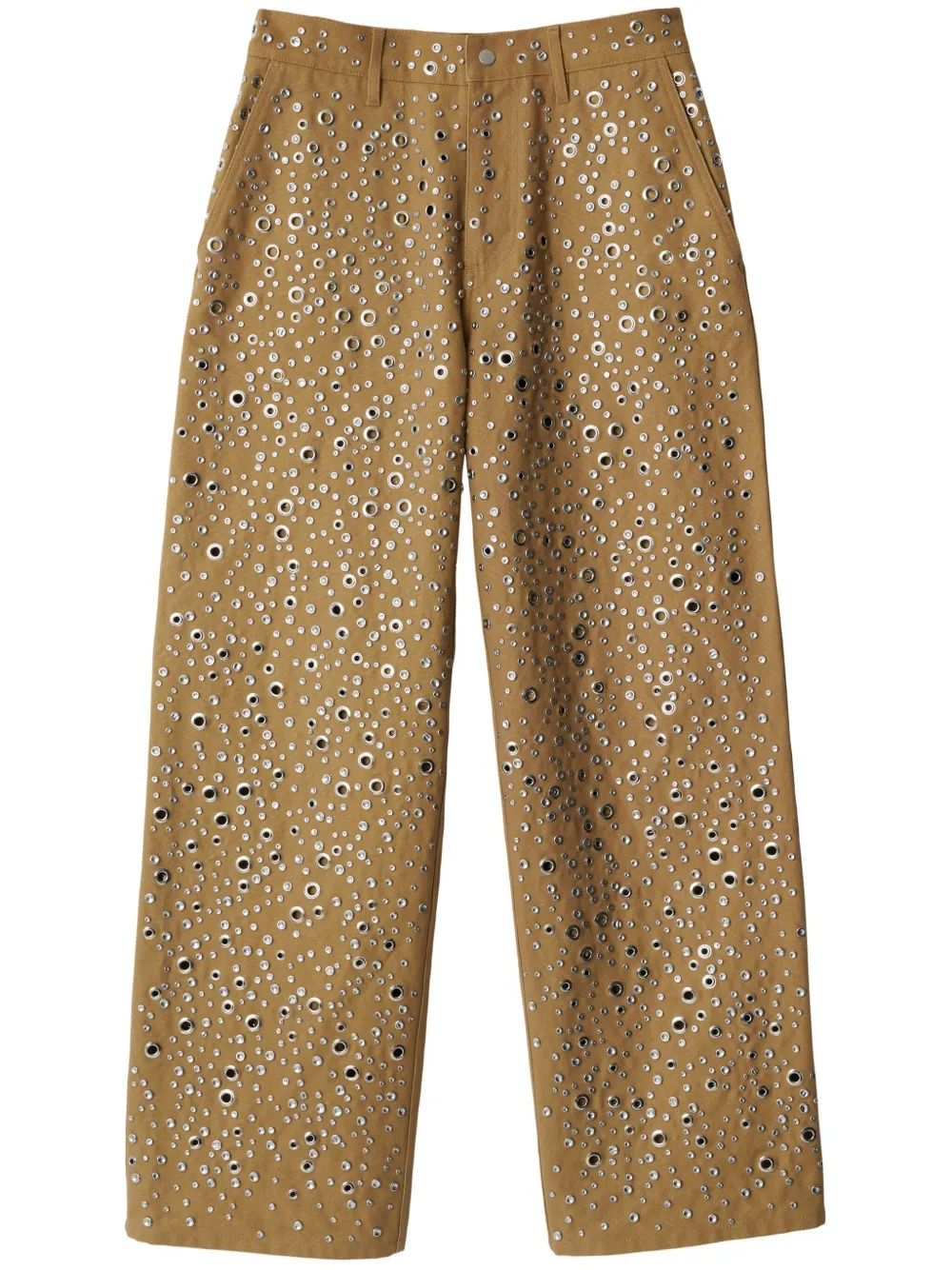 Брюки с люверсами BURBERRY, нейтральный
Брюки с люверсами BURBERRY, нейтральный