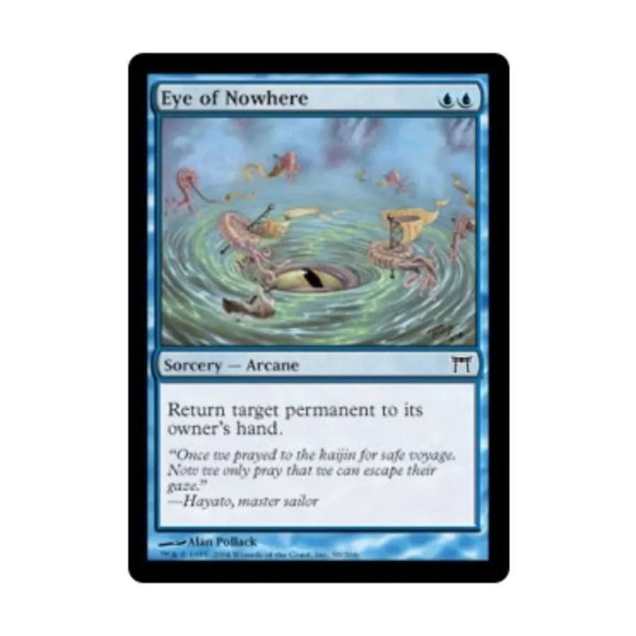 CCG Глаз ниоткуда (С), MTG - Champions of Kamigawa
CCG Глаз ниоткуда (С), MTG - Champions of Kamigawa