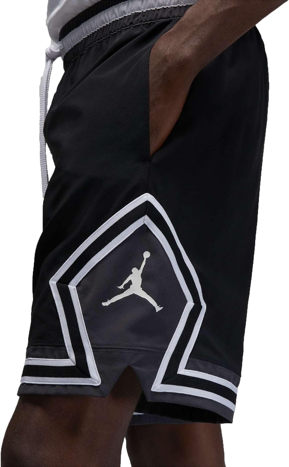 Мужские шорты Jordan Dri-FIT Sport с плетеным ромбовидным узором (черный/белый/темно-серый/белый, FB7580-010) Nike, Black/White/Dark Shadow/White
Мужские шорты Jordan Dri-FIT Sport с плетеным ромбовидным узором (черный/белый/темно-серый/белый, FB7580-010) Nike, Black/White/Dark Shadow/White