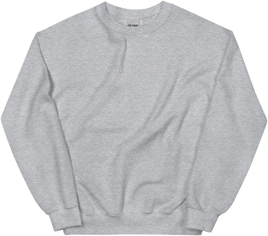 Свитшот Unisex с вышивкой There Were Nights
Свитшот Unisex с вышивкой There Were Nights