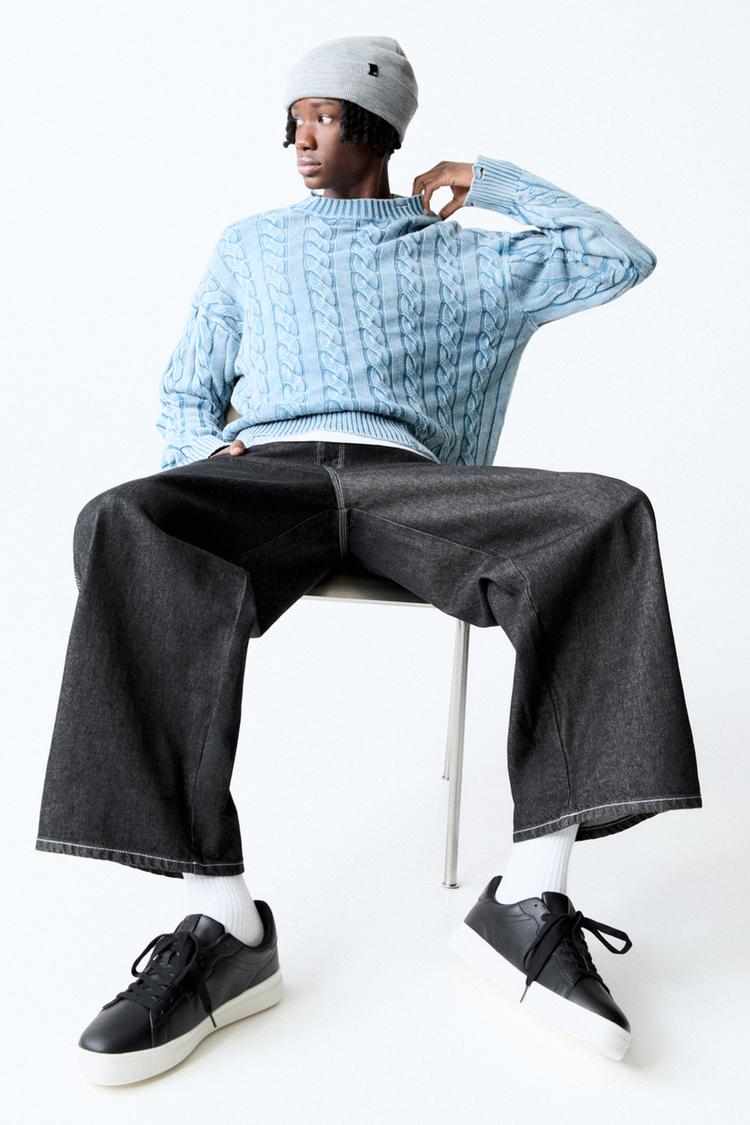 Повседневные массивные кроссовки Pull And Bear, синий
Повседневные массивные кроссовки Pull And Bear, синий