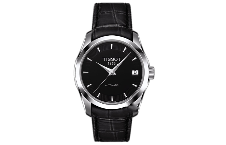 TISSOT Автоматический механический женский часовой механизм 32 мм черный циферблат
TISSOT Автоматический механический женский часовой механизм 32 мм черный циферблат